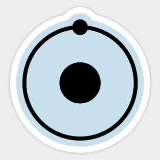 Dr Manhattan Symbol Sticker